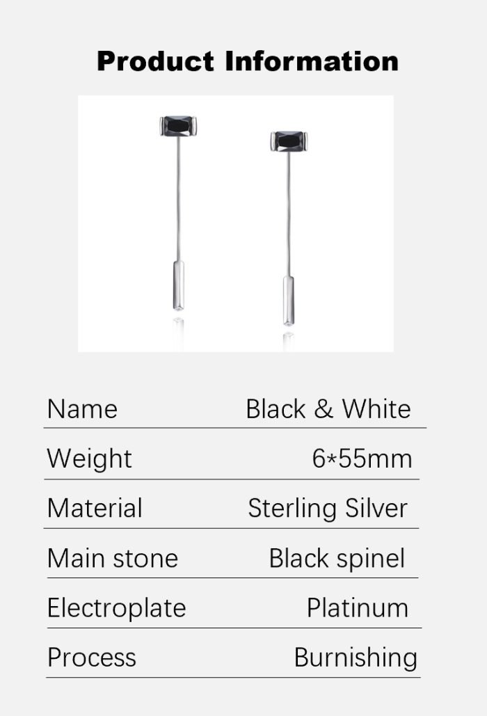 Square gemstone silver wire dangle earrings